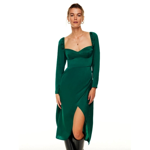 Aritzia Dresses & Skirts - Aritzia Wilfred Masquerade Bustier Dress